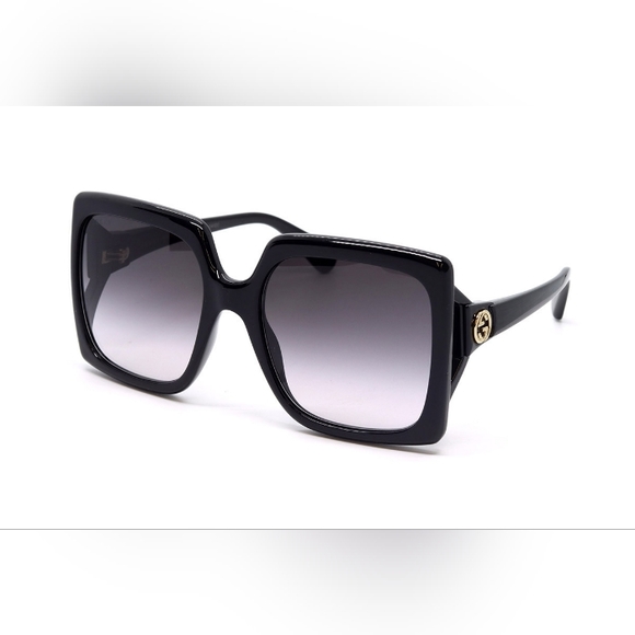 NEW GUCCI OVERSIZED SQUARE WOMEN'S SUNGLASSES GG0876S 001 GUCCI - Picture 2 of 8